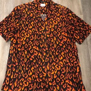 Ksubi flames button up